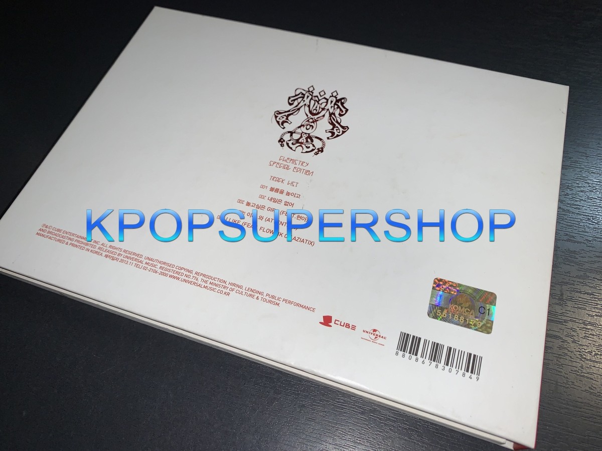 Trouble Maker Album Chemistry Special Limited Edition CD Photobook