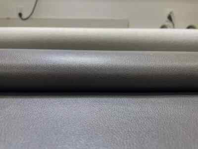 3 yds Ultrafabrics Promessa Battleship Gray Faux Leather Upholstery Fabric