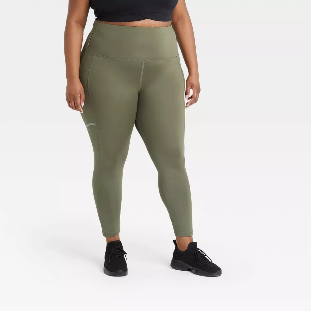 NEW Women's Plus Size Sculpt Ultra High-Rise 7/8 Run Leggings All in  Motion™ 3X