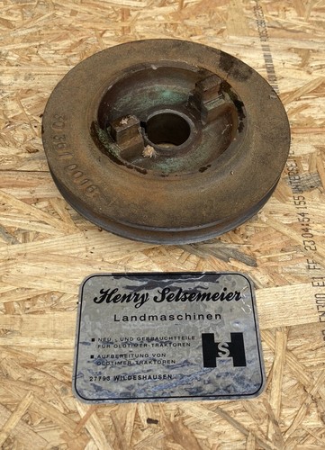 Original KRAMER Traktor Riemenscheibe Kurbelwelle  350 450 Export