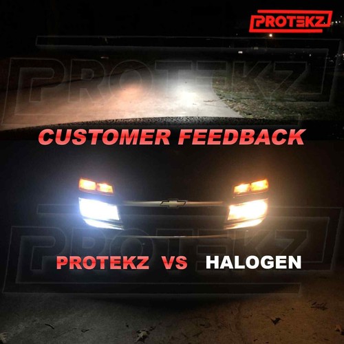 H13/9008 LED Headlight Bulbs 7200LM 6500K Cool White 400% Brightness Pack of 2 - Picture 11 of 12