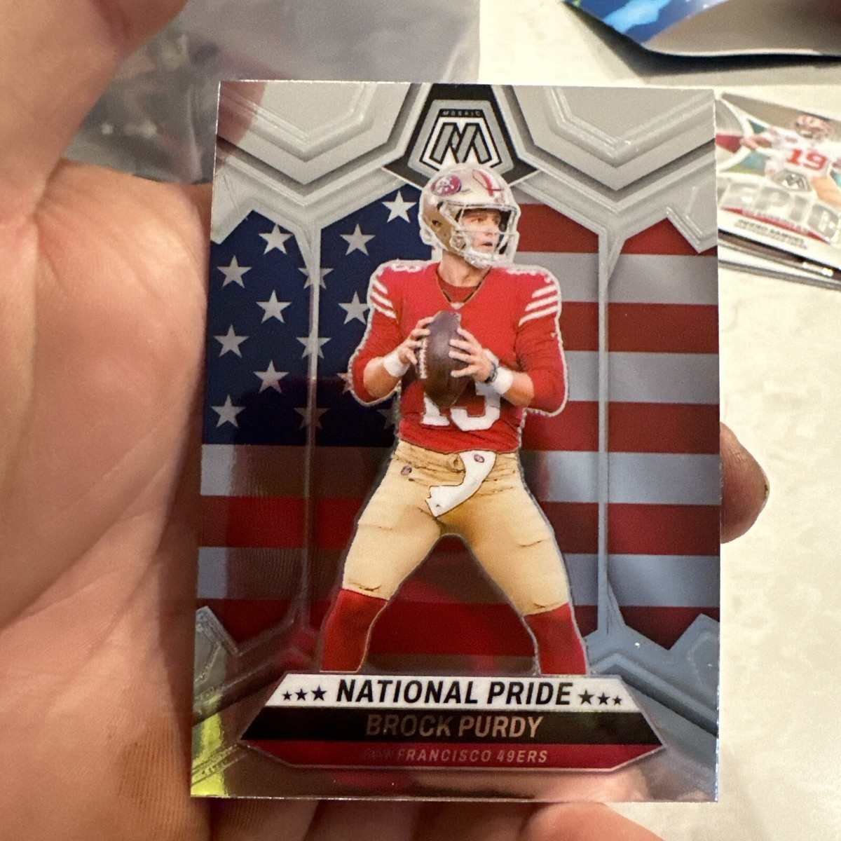 2024 Panini Mosaic National Pride Brock Purdy San Fransisco