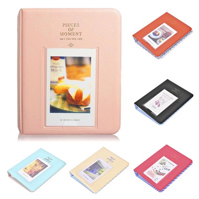 64 Taschen PVC Album Fall Lagerung Polaroid-Foto für Mini Fuji Film Instax Neu
