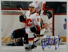 Mikael Backlund AUTOGRAPHED SIGNED CALGARY FLAMES 8X10 PHOTO NHL HOCKEY #11