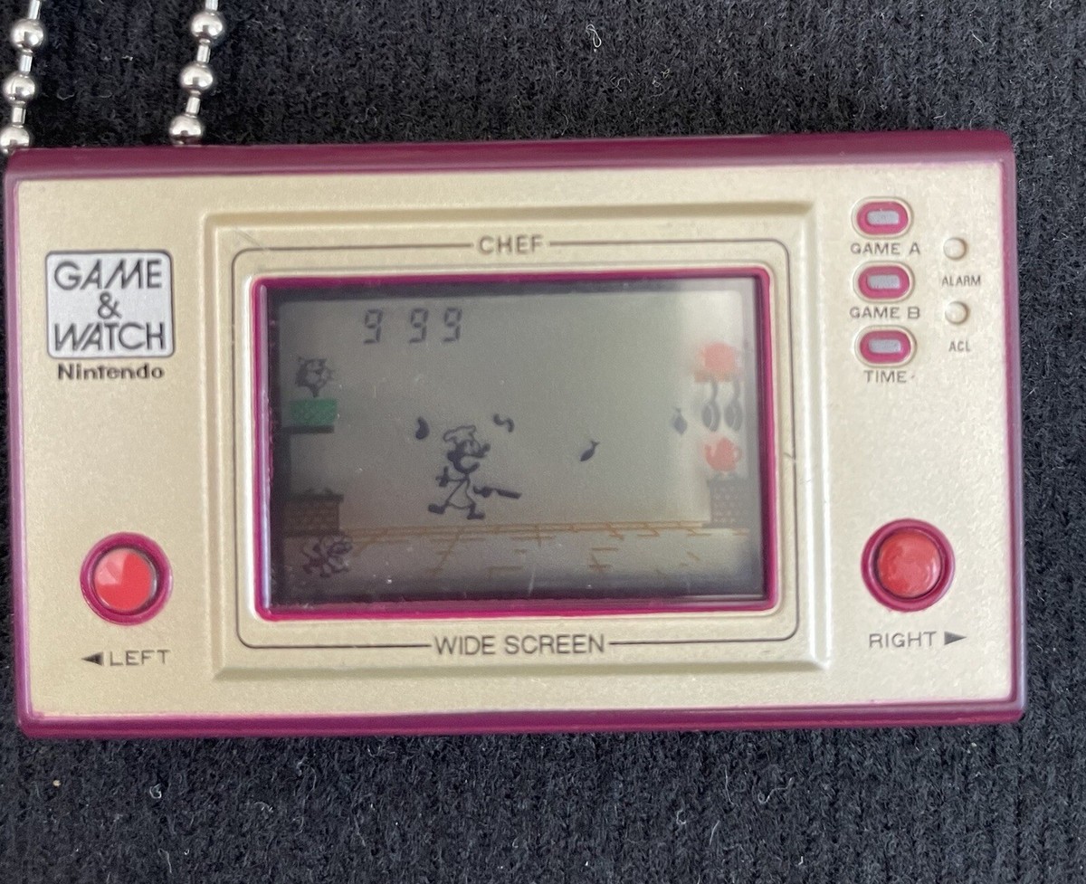 メル18662　GAME & WATCH CHEF 動作確認品 メル18662 GAME & WATCH CHEF 動作確認品 Game & Watch: Chef