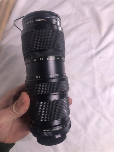 Vintage Vivitar 75-205 mm 1:3.8 Close Focusing Auto Zoom Lens - Picture 2 of 7