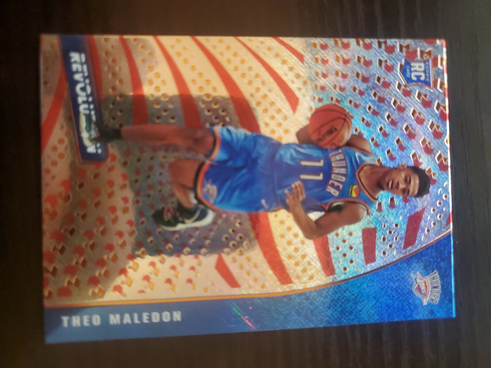 Theo Maledon 2020-21 Panini Revolution ROOKIE Card #149 1st OKC Thunder RC 🔥
