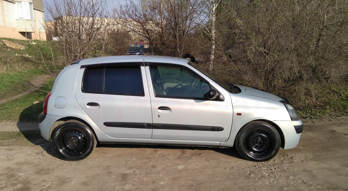 HEKO wind deflectors front set 2piece RENAULT CLIO mk3 5 doors