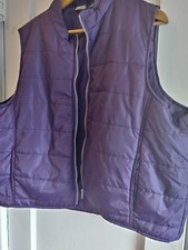 Turnpoint Sports Vintage Womens Purple Quilted Vestq 80s 90s sz 2X