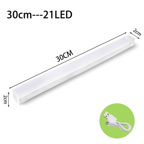 30cm USB Rechargeable Motion Sensor Cabinet Light – Warm Night Lamp - Picture 3 of 15