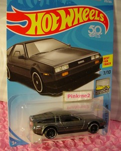 hot wheels dmc delorean 2018