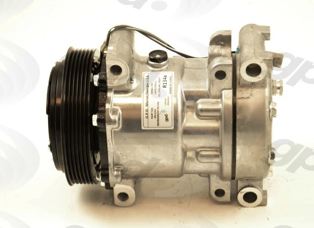 Compresor de aire acondicionado para 1996-1999 GMC C2500 Suburban 1997 1998 Foto 4 de 4