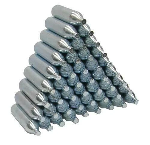 SOFTAIR 50 BOMBOLETTE CO2 12G RICARICA BOMBOLETTA AIRSOFT MILITARIA FIALETTE