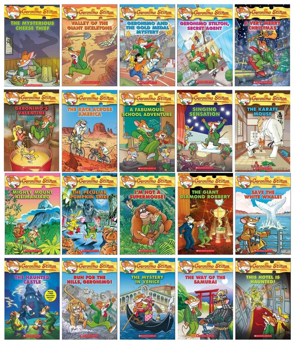 Complete Set Series - Lot of 25 Geronimo Stilton Chapter