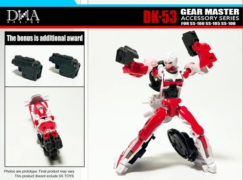 DNA DK-53 Upgrade Kit For SS108 WHEELJACK SS100 BEE SS105 MIRAGE WITH BONUS! - Picture 19 of 24