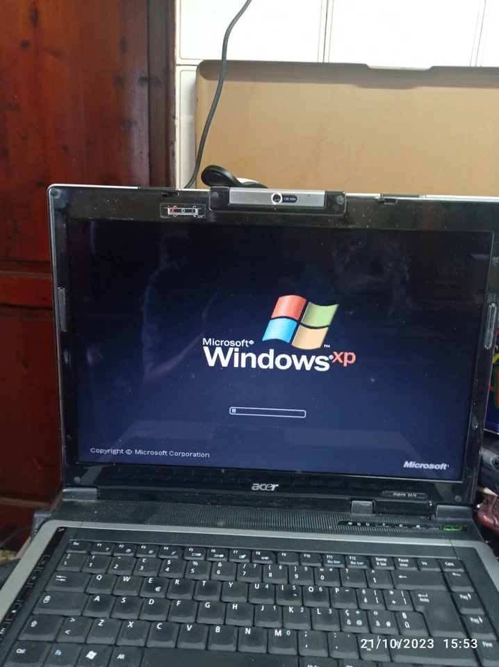 PC Computer Notebook ACER Intel Core Duo WINDOWS 15,4 " - Immagine 3 di 4