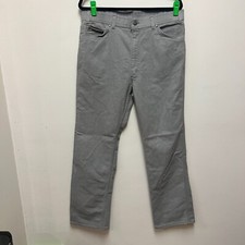 Levi's Skosh More Room Jeans 36x29 Gray Tab Vintage 1990's USA Made Gray Embroid