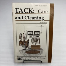 Horse Tack Care and Cleaning Cherry Hill 1991 Booklet