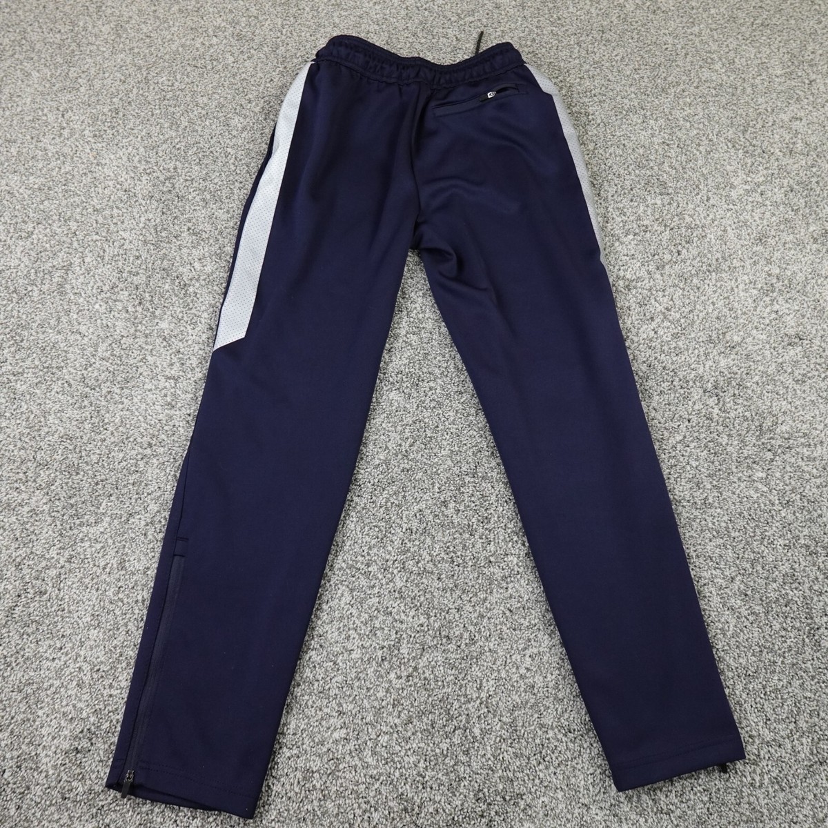 ★Reebok★ Legend 2WAY Warmup Pants Navy Reebok Pants Mens Medium Blue Zip Sweatpants Warm Up