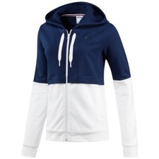 Reebok Women's Classics Full Zip French Terry Hoodie Collegiate Navy BP8335