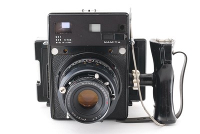 Exc +5] Mamiya Press Film Camera + sekor P 127mm f4.7Lens Pola