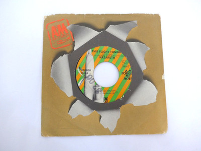Nazareth: This flight tonight, Love hurts, Vinyl 7'', VG+++