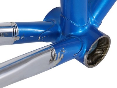 Eddy Merckx Century Steel Road Frameset 53cm BLUE Columbus TSX