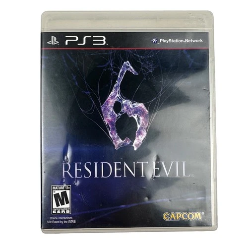 Resident Evil 6 PS3 PlayStation 3 Capcom Survival Horror Game Complete