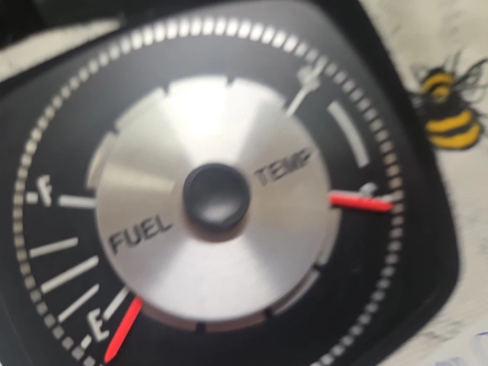 1971-1974 71 72 73 74 1972 1973 AMC Javelin Nos medidores de combustible/temperatura Foto 4 de 4