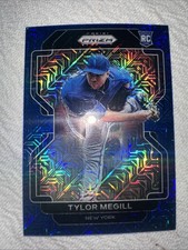 2022 Panini Prizm Tier III Tylor Megill #254 Carolina Blue Prizm (RC) 063/199