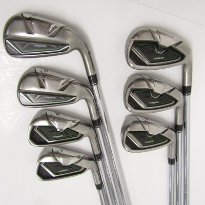 Taylormade ROCKETBLADEZ Eisensatz 4-9+Pw N.S.PRO 950GH Flex-S 7 Stück Golfsch...