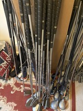 Bargain for Resellers Over 50 Nice Golf Clubs and Some Socks. See Description