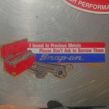 Vintage 80s Snapon Sticker Decal Nos Vintage 80s Snapon Sticker Decal Nos
