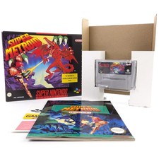 ebay® Auktion 197812352155 | Super Nintendo Spiel : Super Metroid - SNES Big Box OVP no Inlay / PAL NOE dt. Thumbnail of ebay® auction 197812352155 | Super Nintendo Spiel : Super Metroid - SNES Big Box OVP no Inlay / PAL NOE dt.