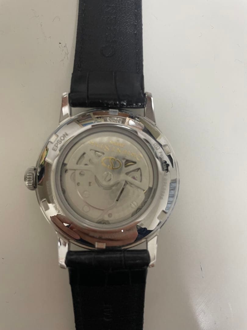 Orient Star Skeleton Back Automatic Watch White S… - image 2