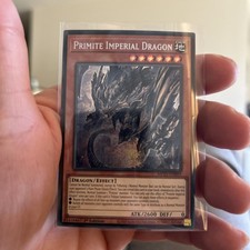 Yugioh Primite Imperial Dragon MP25-EN099 1st Edition Prismatic Secret Rare NM