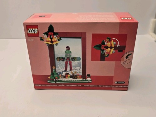Lego 40702 Weihnachten Bilderrahmen Limited Edition Brandneu Versiegelt - Bild 4 von 5