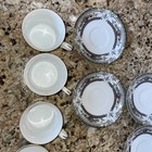 Vintage Mikasa Fine China Cambridge Floral Tea Cups and Saucers - Set L9015 — photo 2