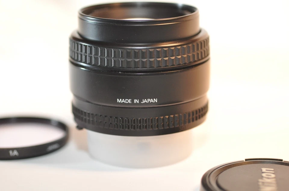 Nikon AF Nikkor 50 mm f/1.4 obiettivo PRIME FX Giappone per FM2n N80 D780 DF D850 D7500 - Immagine 3 di 4