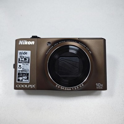 Nikon Coolpix S8000 14.2MP Digital Camera with 10x Optical Zoom