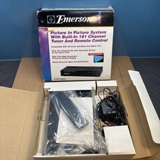 EMERSON MTS/Stereo 181 Channel Programmable Cable Converter w/Volume  Remote