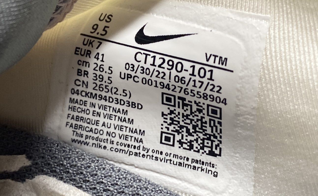 Nike Summit Bone Solid Athletic Sneakers Women 9.5 - image 6