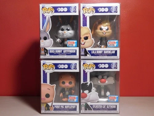 Funko POP! Harry Potter/ Looney Toons - Bugs Lola Daffy Porky as Hogwarts Houses