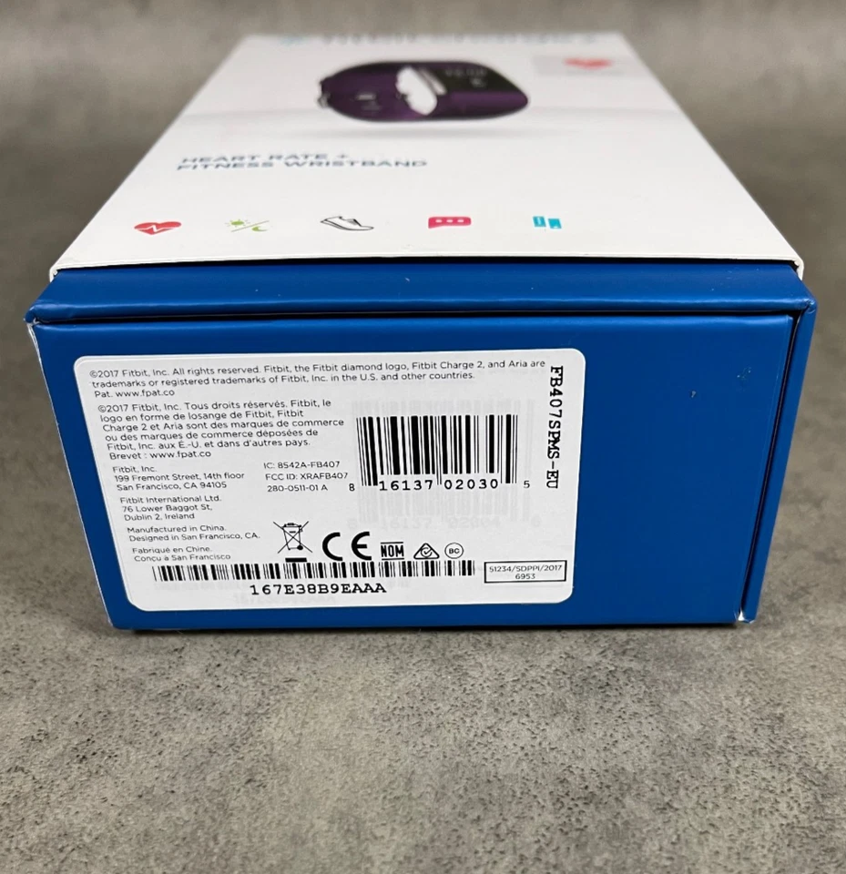 Fitbit Charge 2 - Lila - Fitnessarmband - Fitness Tracker - OVP - Bild 2 von 4