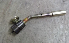 VINTAGE BERNZOMATIC BRASS TORCH HEAD ROCHESTER NY USA