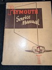 1946 1947 1948 1949 1950 Plymouth Shop Book / Original Mopar Manual