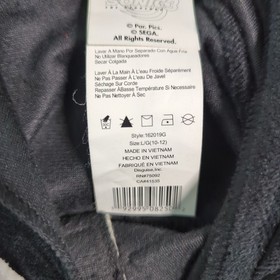 Sonic The Hedgehog Movie Shadow Boys Costume Youth Large 10-12 NWOT