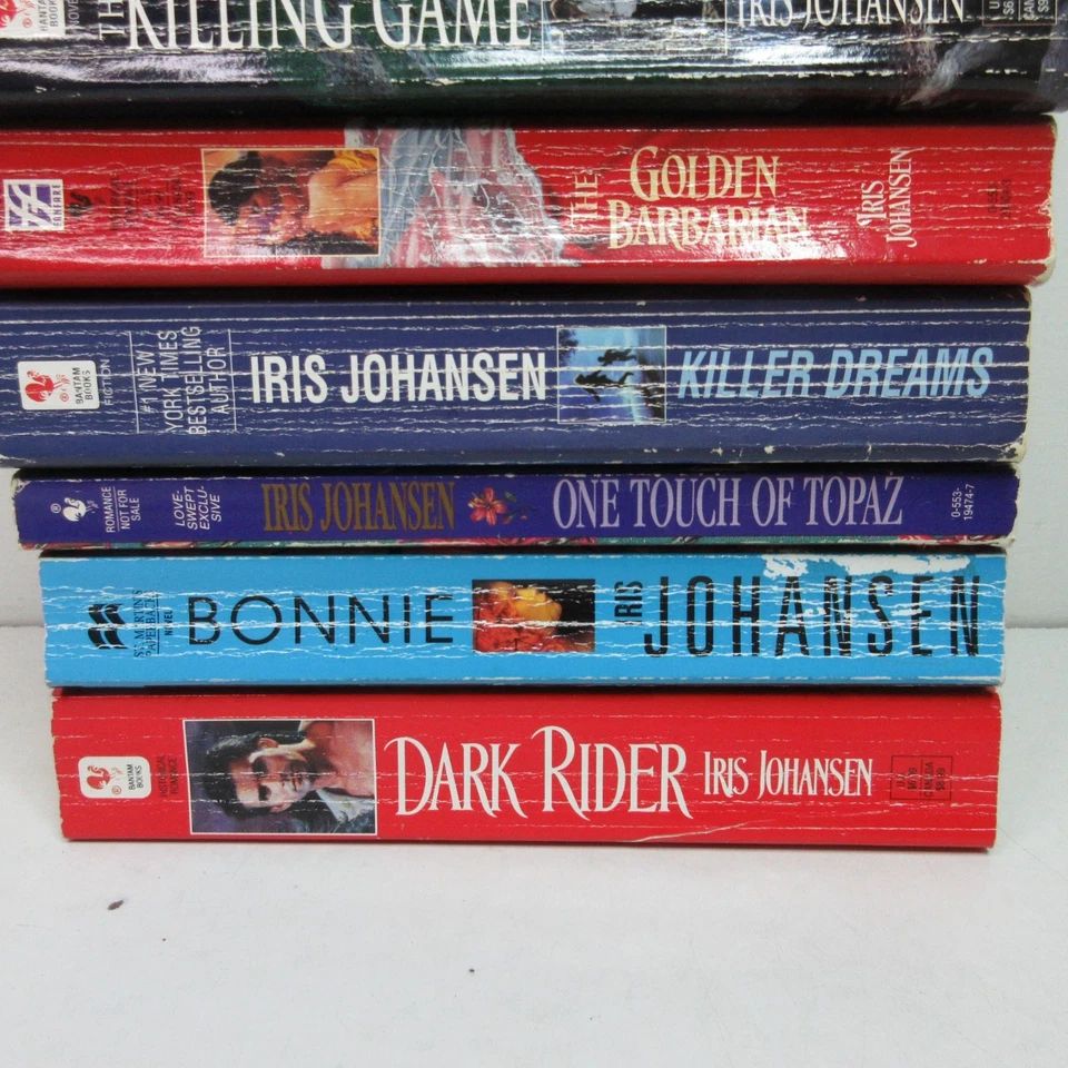 Lot of 10 Iris Johansen Paperback Books Foto 3 de 4