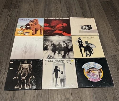 Fleetwood Mac – Bare Trees, Penguin, Mystery To Me, Rumors! Vinyl LP Lot Of 9!