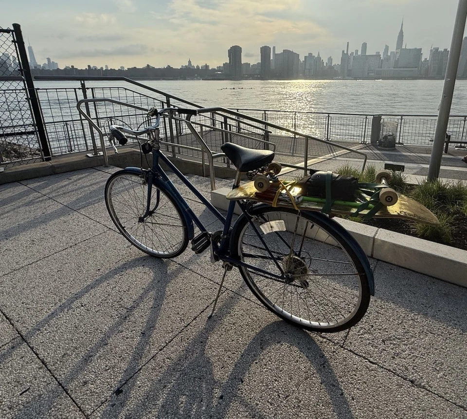 Buenos guardabarros/estante Huffy Free Spirit Classic. Necesidades de desviador ❤️👍 Foto 3 de 4